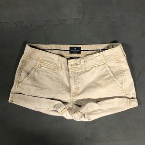 American Eagle Khaki Shorts